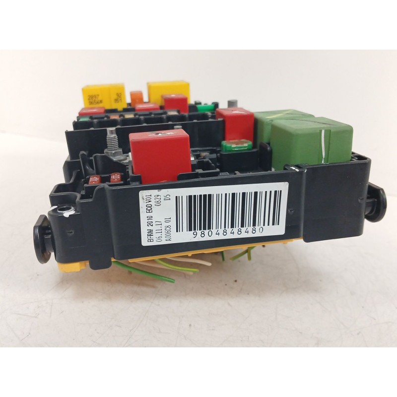 Recambio de caja reles / fusibles para peugeot 208 i (ca_, cc_) 1.2 vti 82 referencia OEM IAM 9804848480  