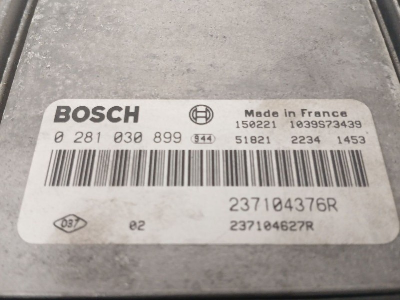 Recambio de centralita motor uce para renault kangoo / grand kangoo ii (kw0/1_) 1.5 dci 90 (kw05, kw08, kw0g, kw11) referencia O