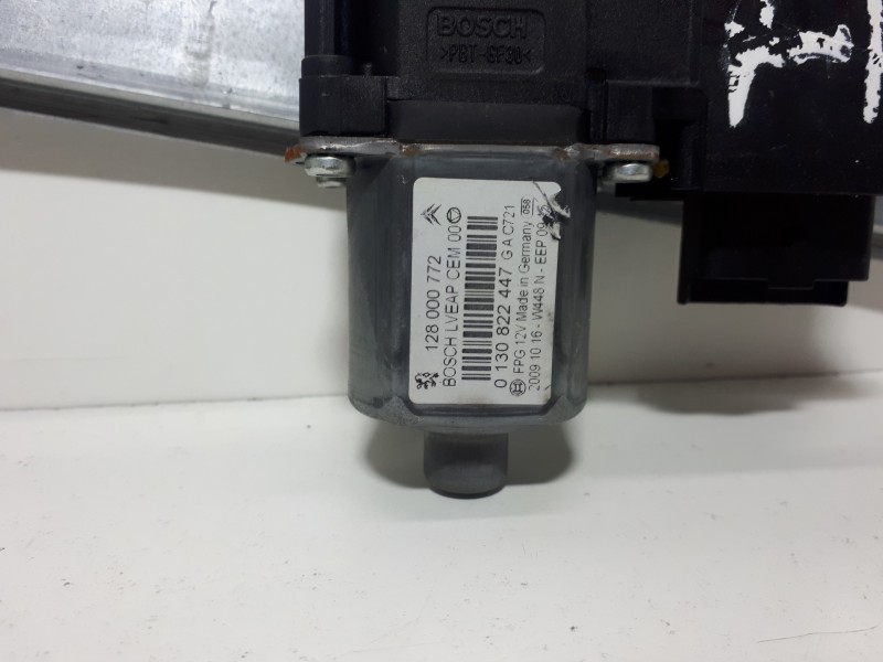 Recambio de elevalunas trasero izquierdo para citroën c5 berlina business referencia OEM IAM 128000772 0130822447 