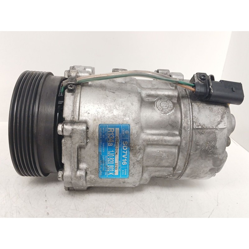 Recambio de compresor aire acondicionado para seat cordoba (6k1, 6k2) 1.9 tdi referencia OEM IAM 1J0820803K 0744812124 1233
