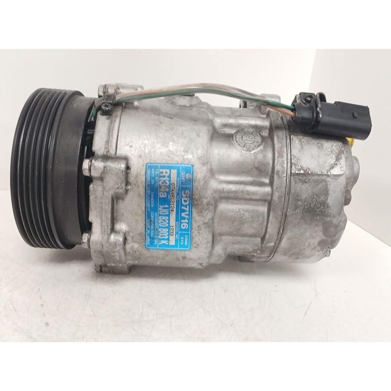 Recambio de compresor aire acondicionado para seat cordoba (6k1, 6k2) 1.9 tdi referencia OEM IAM 1J0820803K 0744812124 1233