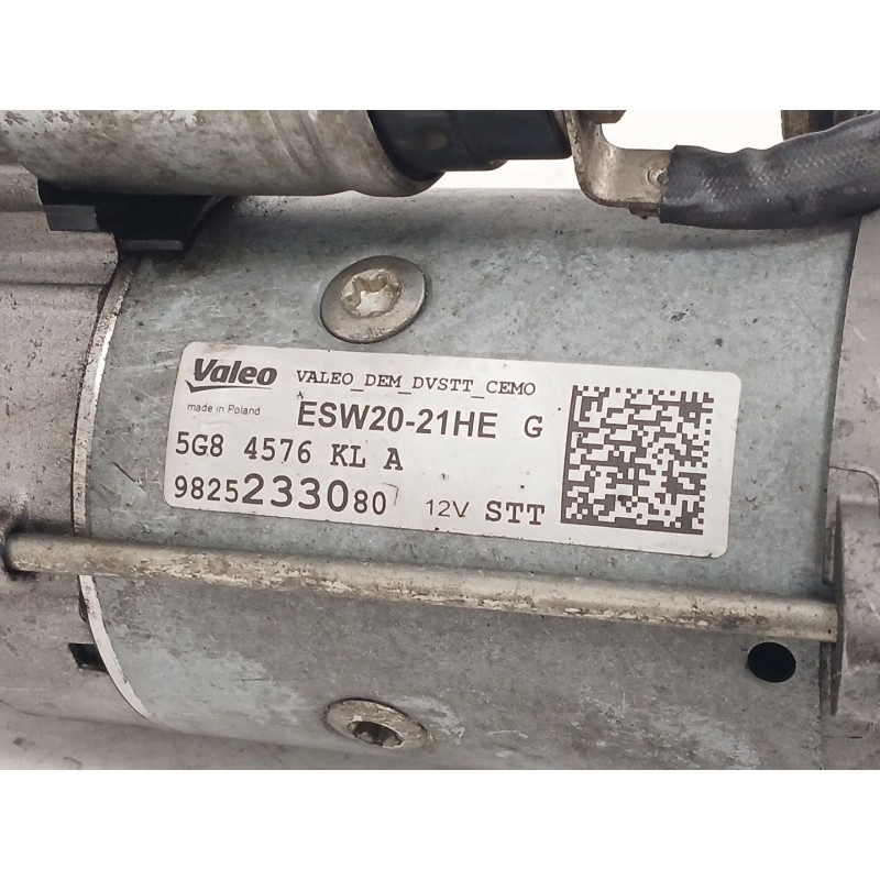 Recambio de motor arranque para peugeot 208 i (ca_, cc_) 1.5 bluehdi 100 referencia OEM IAM   