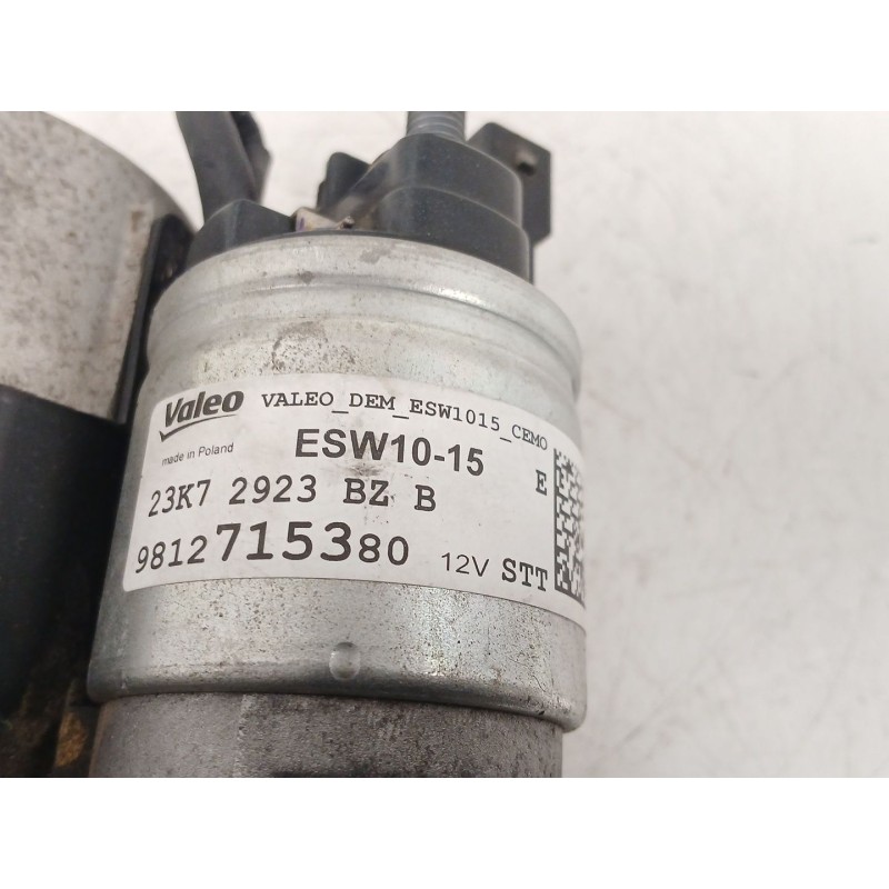Recambio de motor arranque para peugeot 208 i (ca_, cc_) 1.2 vti 82 referencia OEM IAM 9812715380  