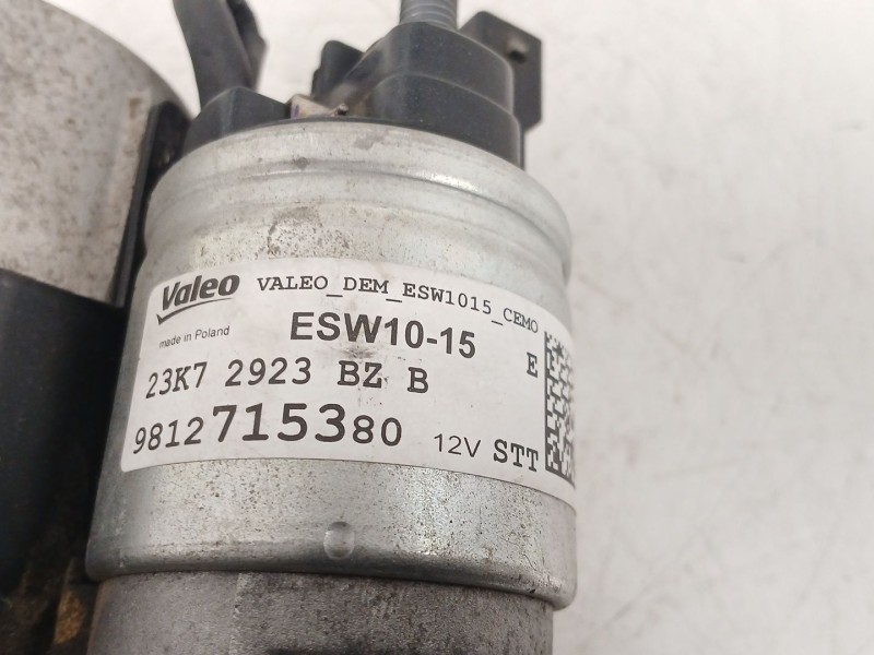 Recambio de motor arranque para peugeot 208 i (ca_, cc_) 1.2 vti 82 referencia OEM IAM 9812715380  