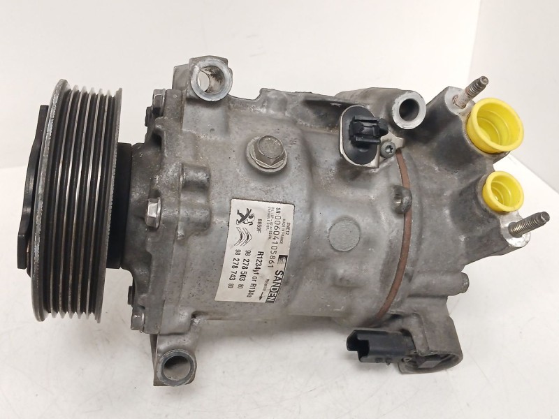 Recambio de compresor aire acondicionado para peugeot 208 i (ca_, cc_) 1.5 bluehdi 100 referencia OEM IAM 9827850380  9827874380