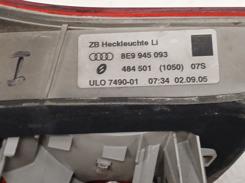 Recambio de piloto trasero izquierdo interior para audi a4 b7 avant (8ed) 2.0 tdi referencia OEM IAM 8E9945093  