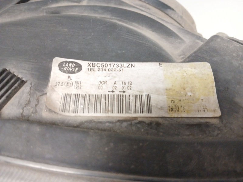 Recambio de faro izquierdo para land rover range rover sport i (l320) 2.7 d 4x4 referencia OEM IAM XBC501733LZN  