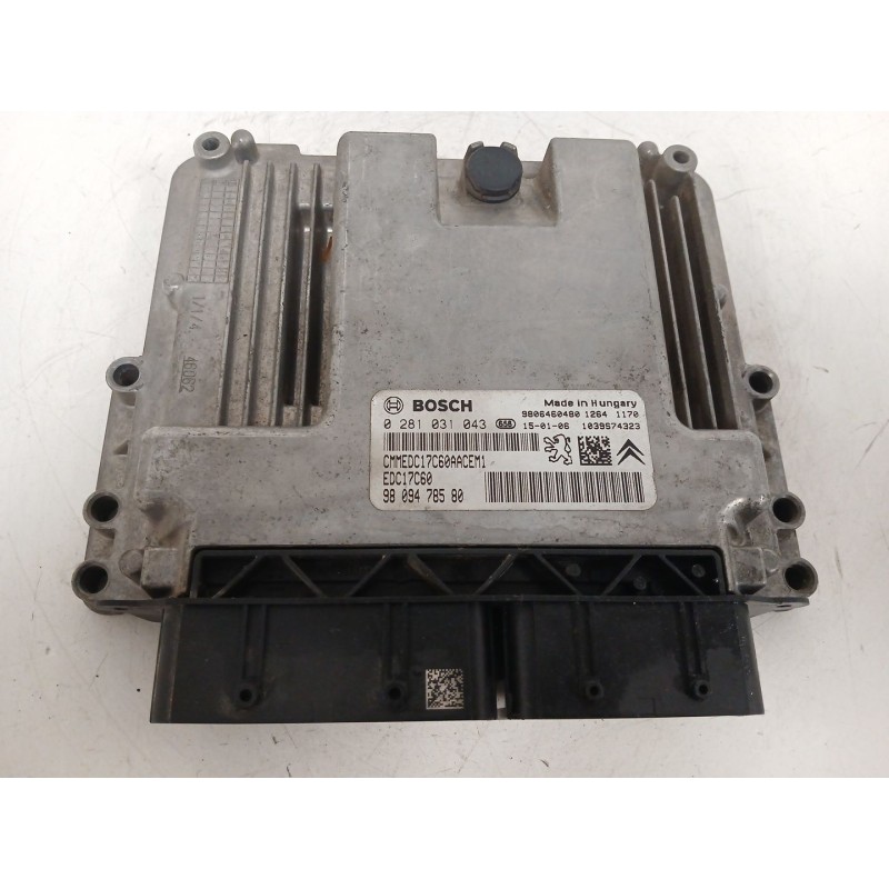 Recambio de centralita motor uce para citroën c4 cactus 1.6 bluehdi 100 referencia OEM IAM 0281031043   Recambio de centralita motor uce para citroën c4 cactus 1.6 bluehdi 100 referencia OEM IAM 0281031043