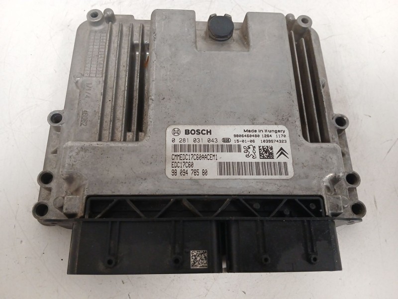 Recambio de centralita motor uce para citroën c4 cactus 1.6 bluehdi 100 referencia OEM IAM 0281031043   Recambio de centralita motor uce para citroën c4 cactus 1.6 bluehdi 100 referencia OEM IAM 0281031043