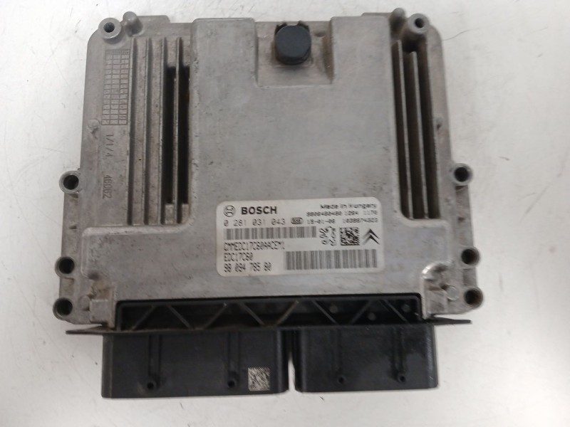Recambio de centralita motor uce para citroën c4 cactus 1.6 bluehdi 100 referencia OEM IAM 0281031043   Recambio de centralita motor uce para citroën c4 cactus 1.6 bluehdi 100 referencia OEM IAM 0281031043