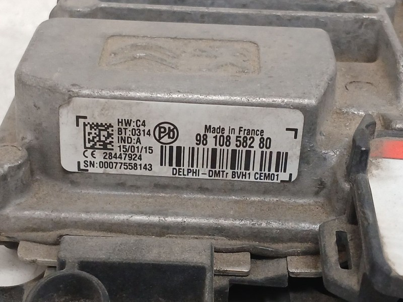 Recambio de centralita start / stop para citroën c4 cactus 1.6 bluehdi 100 referencia OEM IAM 9810858280   Recambio de centralita start / stop para citroën c4 cactus 1.6 bluehdi 100 referencia OEM IAM 9810858280