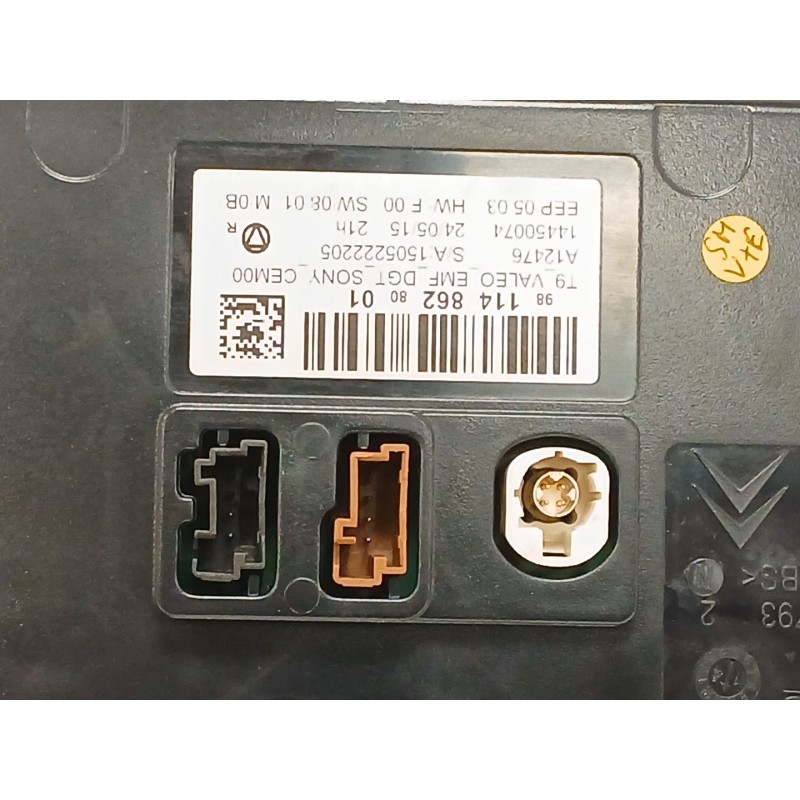Recambio de pantalla multifuncion para peugeot 308 ii (lb_, lp_, lw_, lh_, l3_) 1.6 hdi / bluehdi 115 referencia OEM IAM 9811486