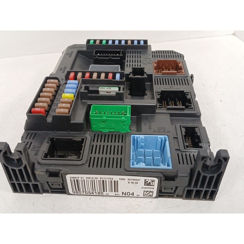 Recambio de caja reles / fusibles para peugeot 308 ii (lb_, lp_, lw_, lh_, l3_) 1.6 hdi / bluehdi 115 referencia OEM IAM 9807054