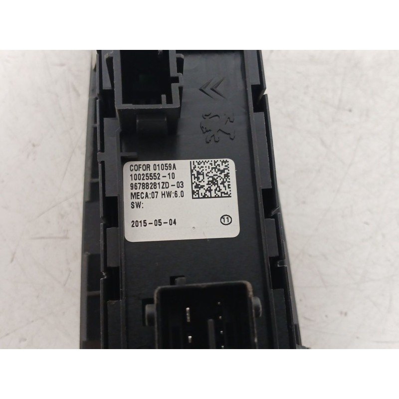 Recambio de mando elevalunas delantero izquierdo para peugeot 308 ii (lb_, lp_, lw_, lh_, l3_) 1.6 hdi / bluehdi 115 referencia 