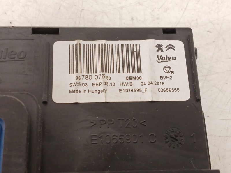 Recambio de modulo electronico para peugeot 308 ii (lb_, lp_, lw_, lh_, l3_) 1.6 hdi / bluehdi 115 referencia OEM IAM 9678007680