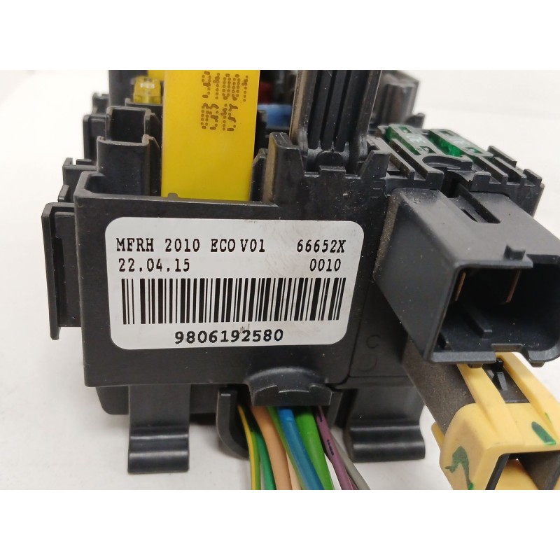 Recambio de caja reles / fusibles para peugeot 308 ii (lb_, lp_, lw_, lh_, l3_) 1.6 hdi / bluehdi 115 referencia OEM IAM 9806192