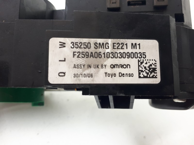 Recambio de mando luces para honda civic berlina 5 (fk) 1.8 vtec cat referencia OEM IAM 35250SMGE221M1  