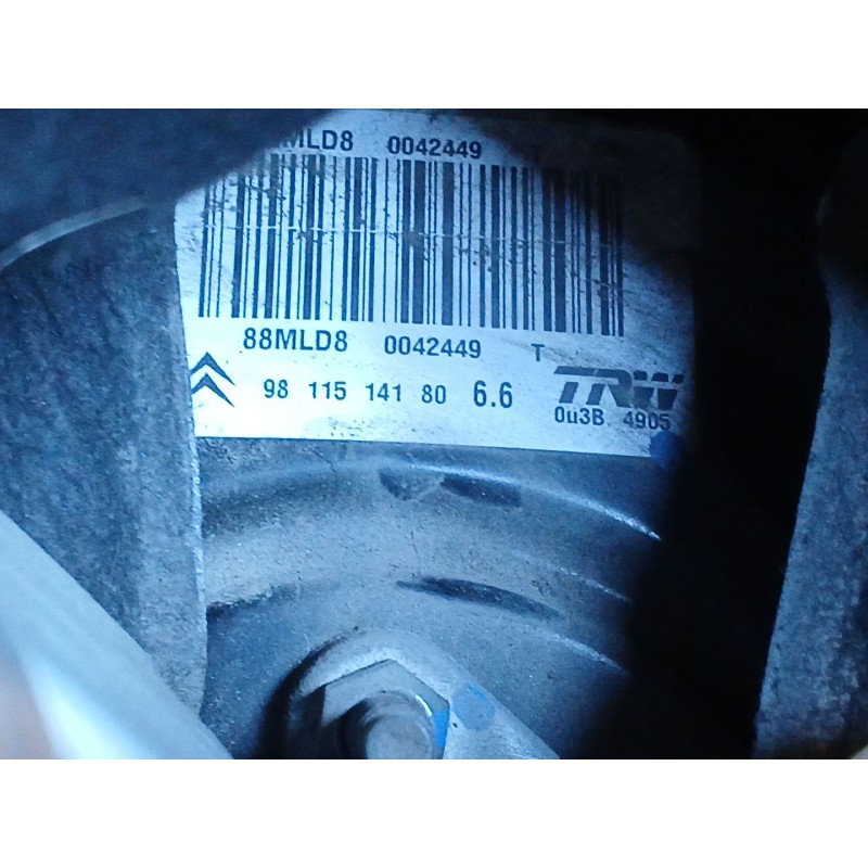 Recambio de servofreno para citroën c4 cactus 1.6 bluehdi 100 referencia OEM IAM 9811514180   Recambio de servofreno para citroën c4 cactus 1.6 bluehdi 100 referencia OEM IAM 9811514180
