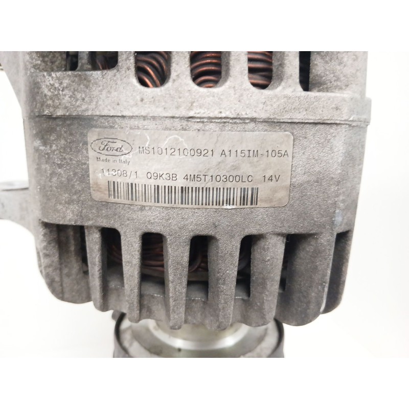 Recambio de alternador para ford focus ii (da_, hcp, dp) 1.8 tdci referencia OEM IAM MS1012100921  4M5T10300LC Recambio de alternador para ford focus ii (da_, hcp, dp) 1.8 tdci referencia OEM IAM MS1012100921  4M5T10300LC