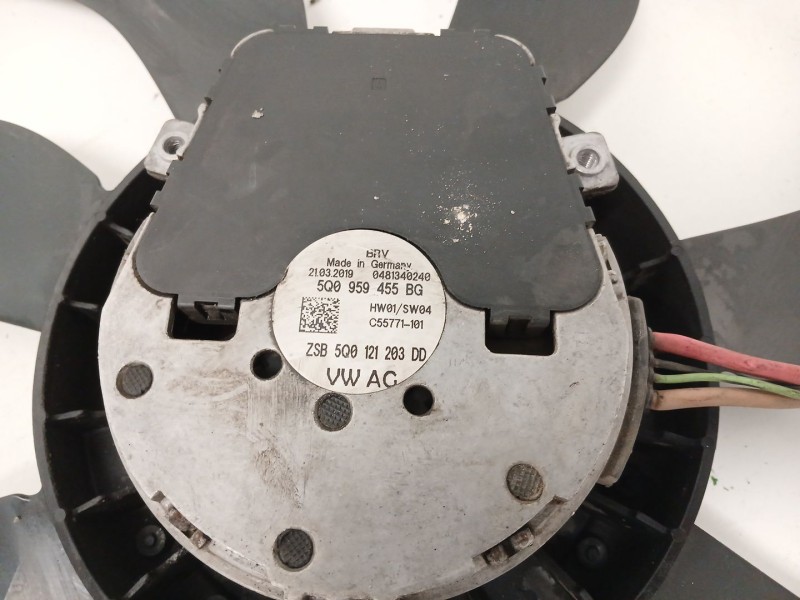 Recambio de electroventilador para volkswagen t-roc (a11, d11) 1.6 tdi referencia OEM IAM 5Q0959455BG   Recambio de electroventilador para volkswagen t-roc (a11, d11) 1.6 tdi referencia OEM IAM 5Q0959455BG