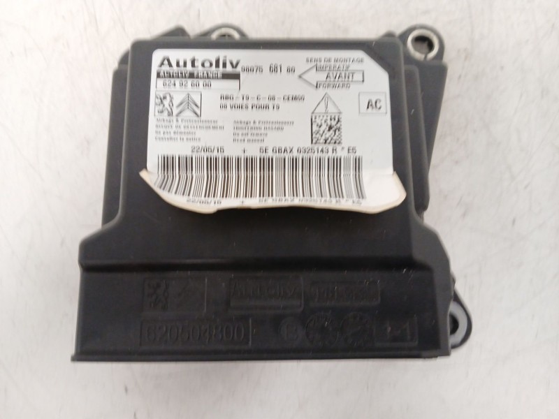 Recambio de kit airbag para peugeot 308 ii (lb_, lp_, lw_, lh_, l3_) 1.6 hdi / bluehdi 115 referencia OEM IAM 5AGB8C0341931  