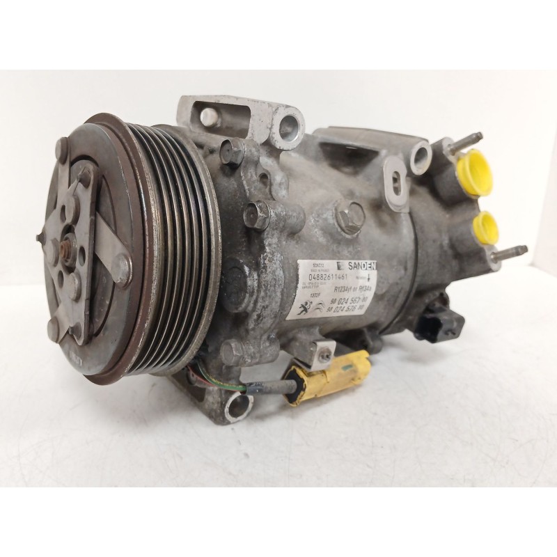 Recambio de compresor aire acondicionado para citroën c4 cactus 1.6 bluehdi 100 referencia OEM IAM 9802456780 04882611461 980245