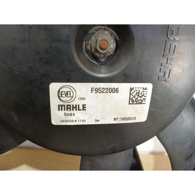 Recambio de electroventilador para citroën jumper ii autobús 2.0 bluehdi 130 referencia OEM IAM FA323007 L4840005 F9522006