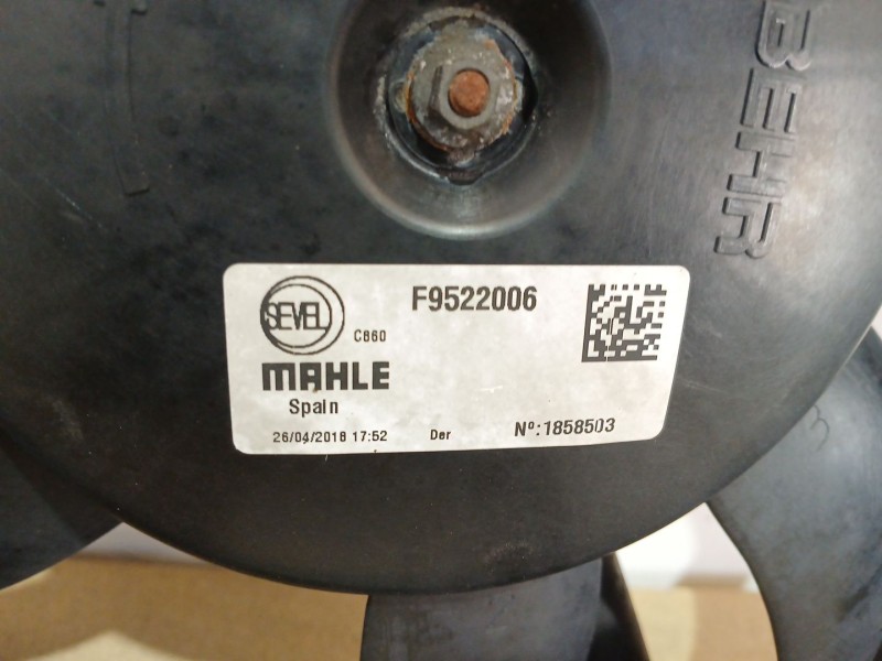 Recambio de electroventilador para citroën jumper ii autobús 2.0 bluehdi 130 referencia OEM IAM FA323007 L4840005 F9522006