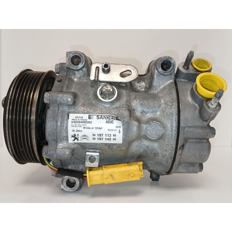 Recambio de compresor aire acondicionado para citroën jumper ii autobús 2.0 bluehdi 130 referencia OEM IAM 9819711380 9819714280
