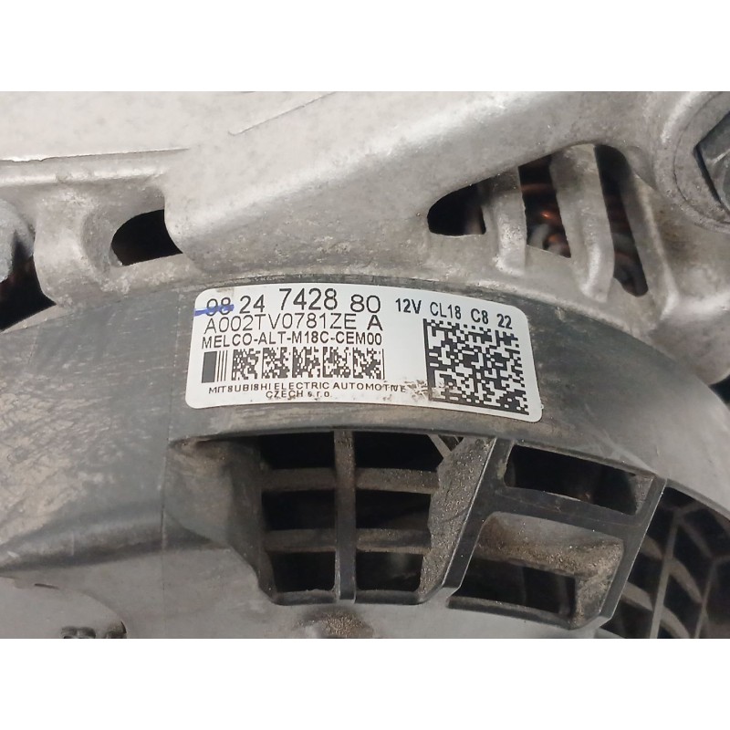 Recambio de alternador para citroën jumper ii autobús 2.0 bluehdi 130 referencia OEM IAM 9824742880 A002TV0781ZEA 