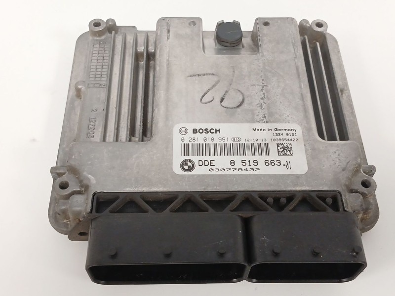 Recambio de centralita motor uce para mini mini (r56) one d referencia OEM IAM 0281018991 8519663 