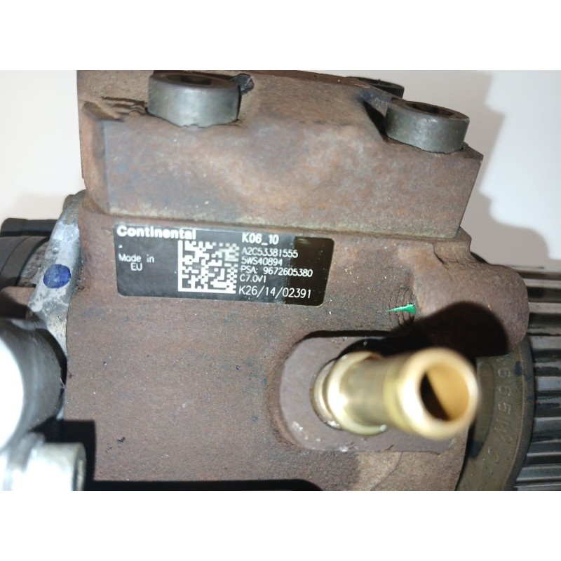 Recambio de bomba inyeccion para citroën c4 picasso i monospace (ud_) 1.6 hdi 110 referencia OEM IAM   