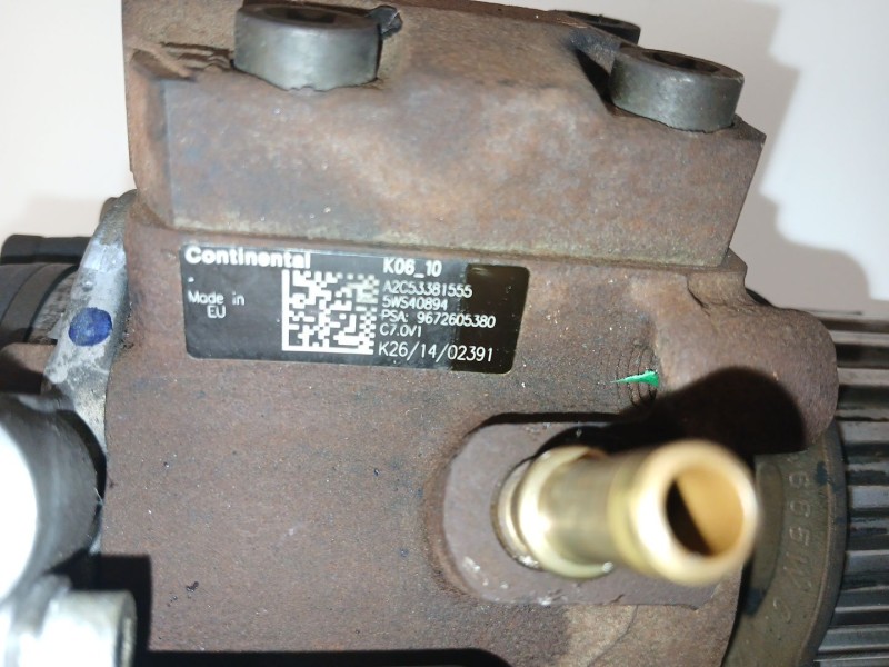 Recambio de bomba inyeccion para citroën c4 picasso i monospace (ud_) 1.6 hdi 110 referencia OEM IAM   