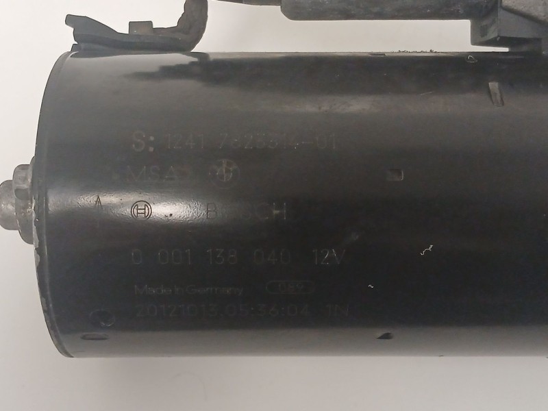 Recambio de motor arranque para mini mini (r56) one d referencia OEM IAM 0001138040  