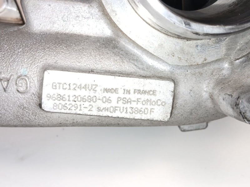 Recambio de turbocompresor para citroën c4 picasso i monospace (ud_) 1.6 hdi 110 referencia OEM IAM 9686120680 GTC1244VZ 