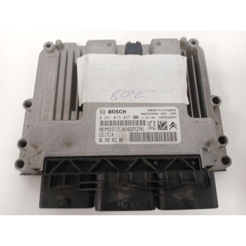 Recambio de centralita motor uce para peugeot 308 i (4a_, 4c_) 1.6 hdi referencia OEM IAM 9674245180  EDC17C10