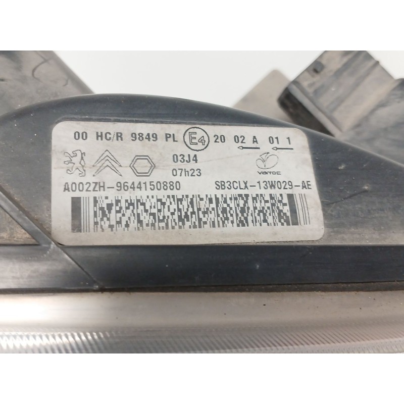 Recambio de faro derecho para citroën berlingo / berlingo first furgoneta/monovolumen (m_) 2.0 hdi 90 (mbrhy, mcrhy) referencia 