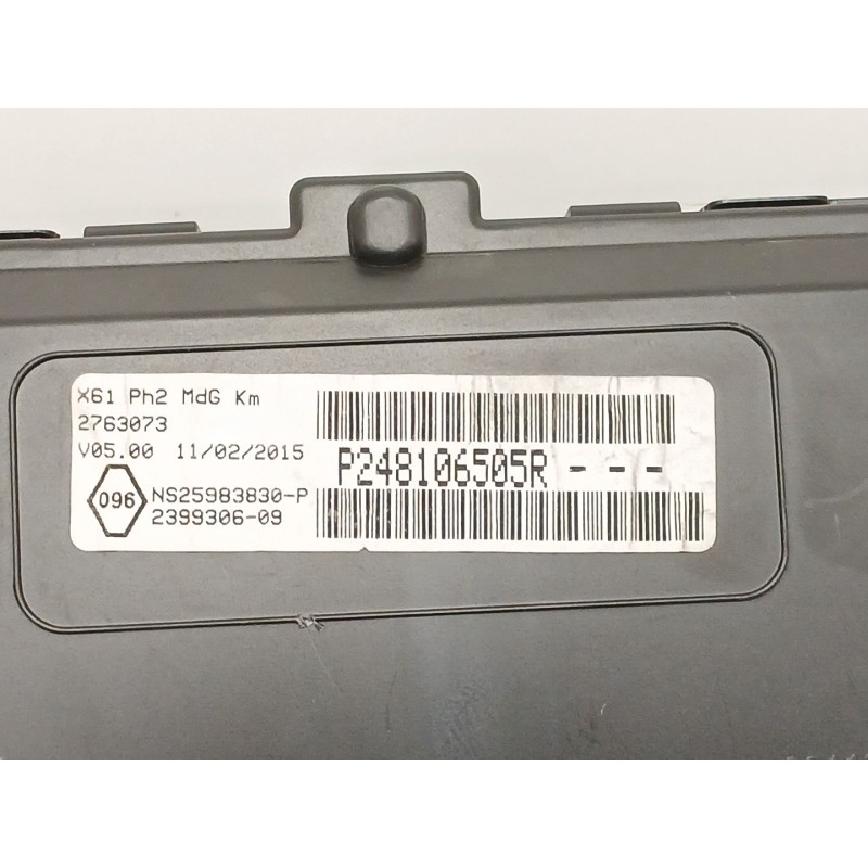 Recambio de cuadro instrumentos para renault kangoo / grand kangoo ii (kw0/1_) 1.5 dci 90 (kw05, kw08, kw0g, kw11) referencia OE