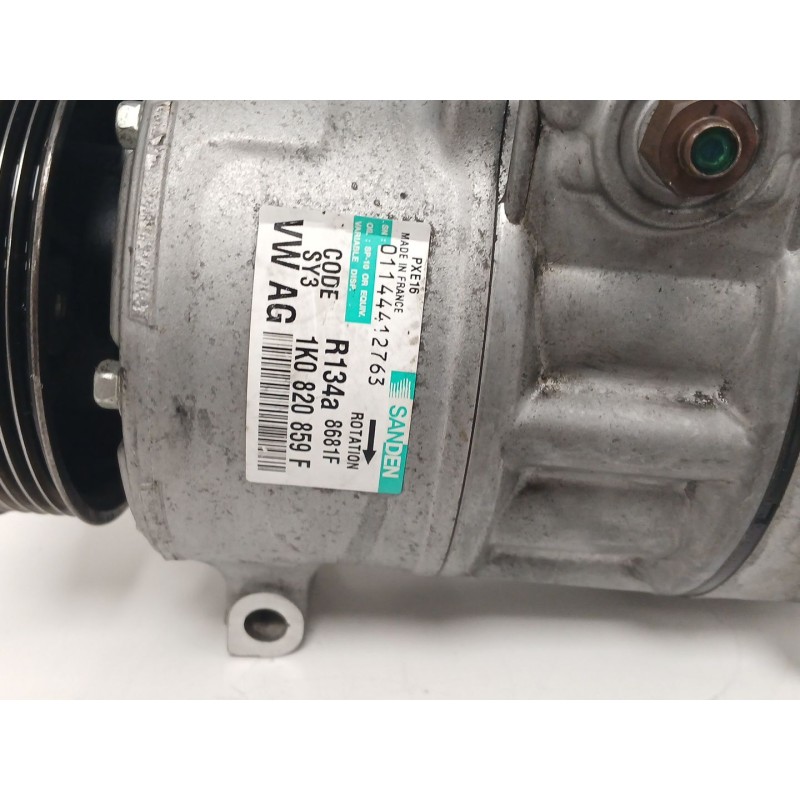 Recambio de compresor aire acondicionado para audi a3 (8p1) 2.0 tdi 16v quattro referencia OEM IAM 1K0820859F 8681F 011144412763