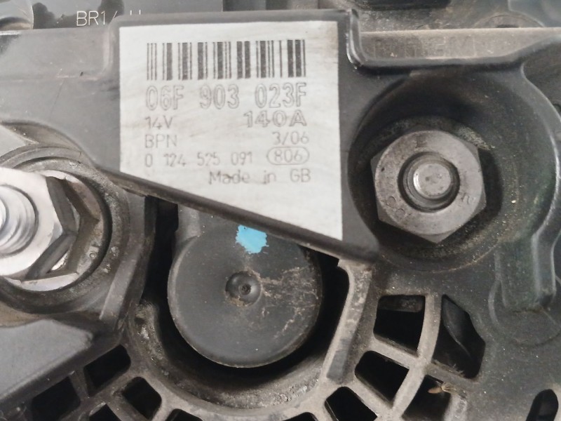 Recambio de alternador para seat leon (1p1) 1.6 referencia OEM IAM 06F903023F 0124525091 