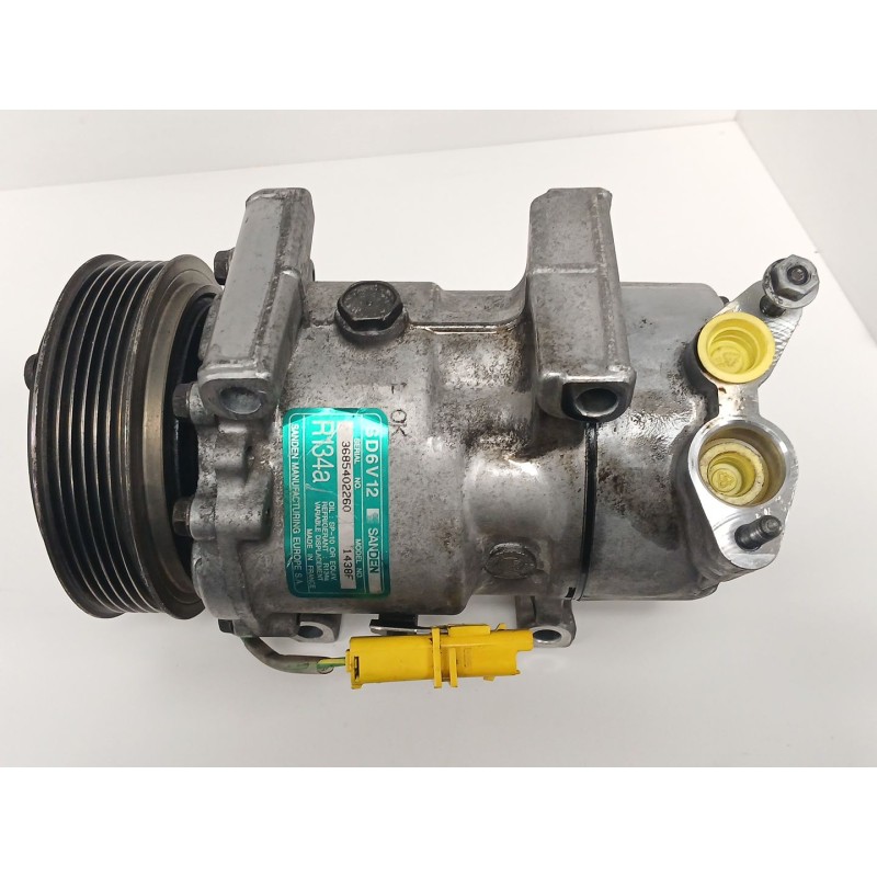 Recambio de compresor aire acondicionado para peugeot 206 hatchback (2a/c) 1.4 hdi eco 70 referencia OEM IAM 1438F 3685402260 