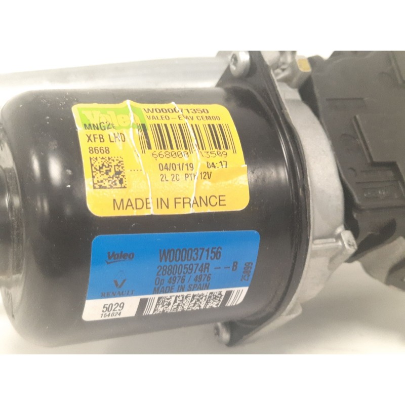 Recambio de motor limpia delantero para renault megane iv grandtour bose-edition referencia OEM IAM 28005974R W000037156 W000071