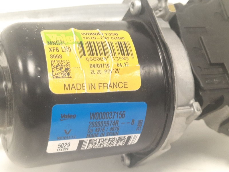 Recambio de motor limpia delantero para renault megane iv grandtour bose-edition referencia OEM IAM 28005974R W000037156 W000071