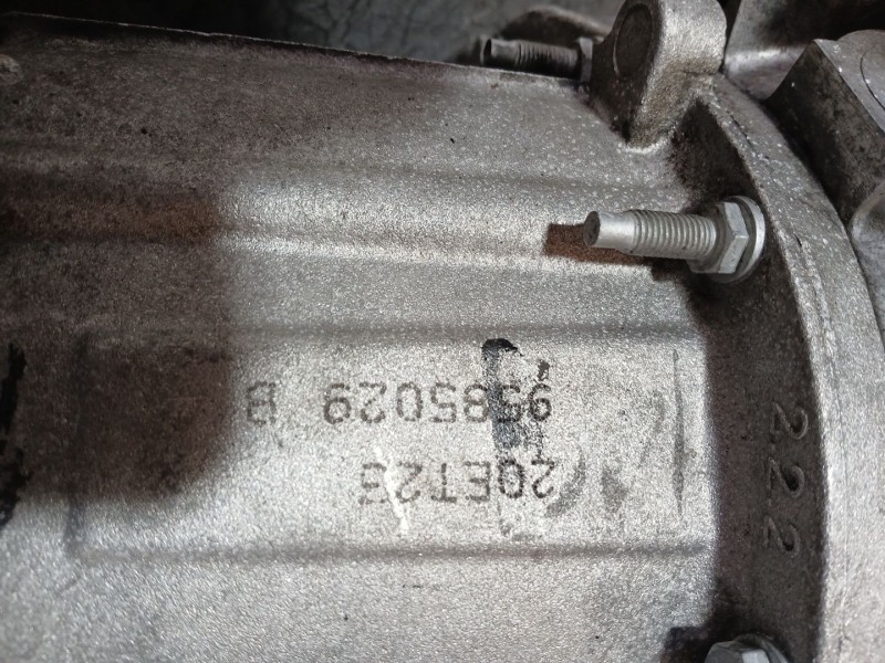Recambio de caja cambios para citroën berlingo furgoneta/monovolumen (b9) 1.6 bluehdi 100 referencia OEM IAM 20ET23  