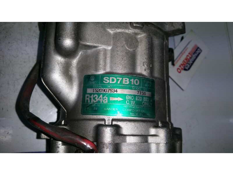 Recambio de compresor aire acondicionado para volkswagen polo berlina (6n1) básico referencia OEM IAM 6N0820803A 7158 