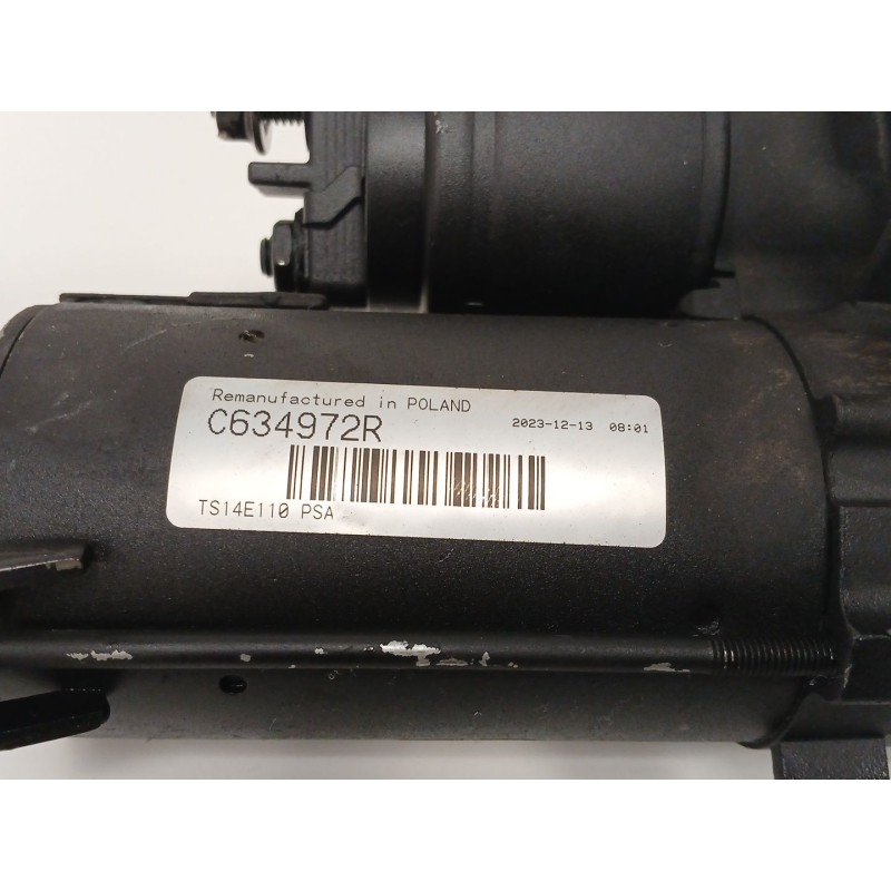 Recambio de motor arranque para citroën berlingo furgoneta/monovolumen (b9) 1.6 bluehdi 100 referencia OEM IAM C634972R TS14E110