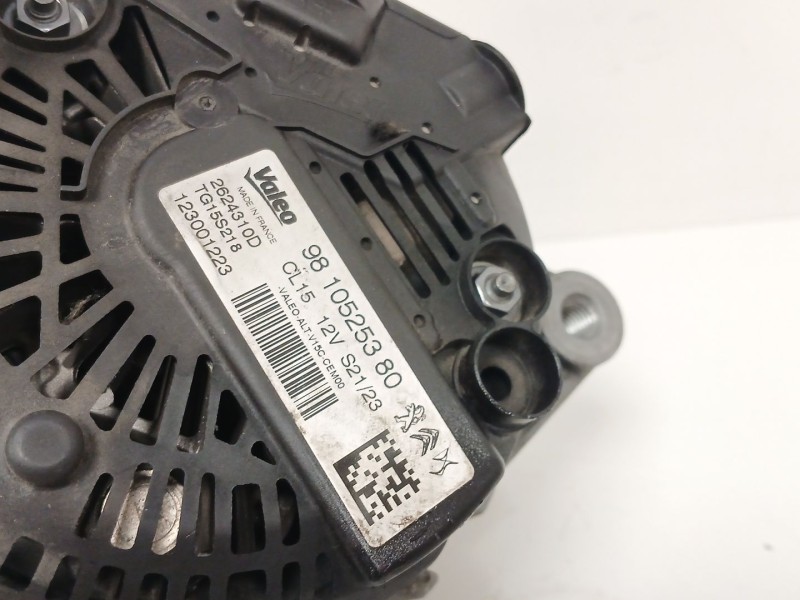 Recambio de alternador para citroën berlingo furgoneta/monovolumen (b9) 1.6 bluehdi 100 referencia OEM IAM 9810525380 TG15S218 C