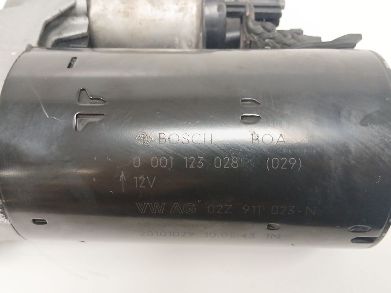 Recambio de motor arranque para seat ibiza iv (6j5, 6p1) 1.6 tdi referencia OEM IAM 0001123028  