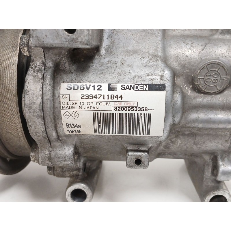 Recambio de compresor aire acondicionado para renault clio ii furgoneta/hatchback (sb0/1/2_) 1.5 dci (sb3m) referencia OEM IAM 8