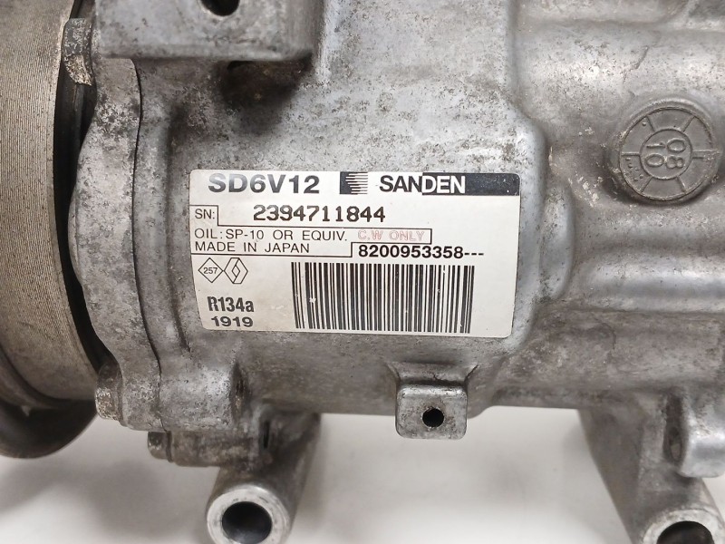 Recambio de compresor aire acondicionado para renault clio ii furgoneta/hatchback (sb0/1/2_) 1.5 dci (sb3m) referencia OEM IAM 8